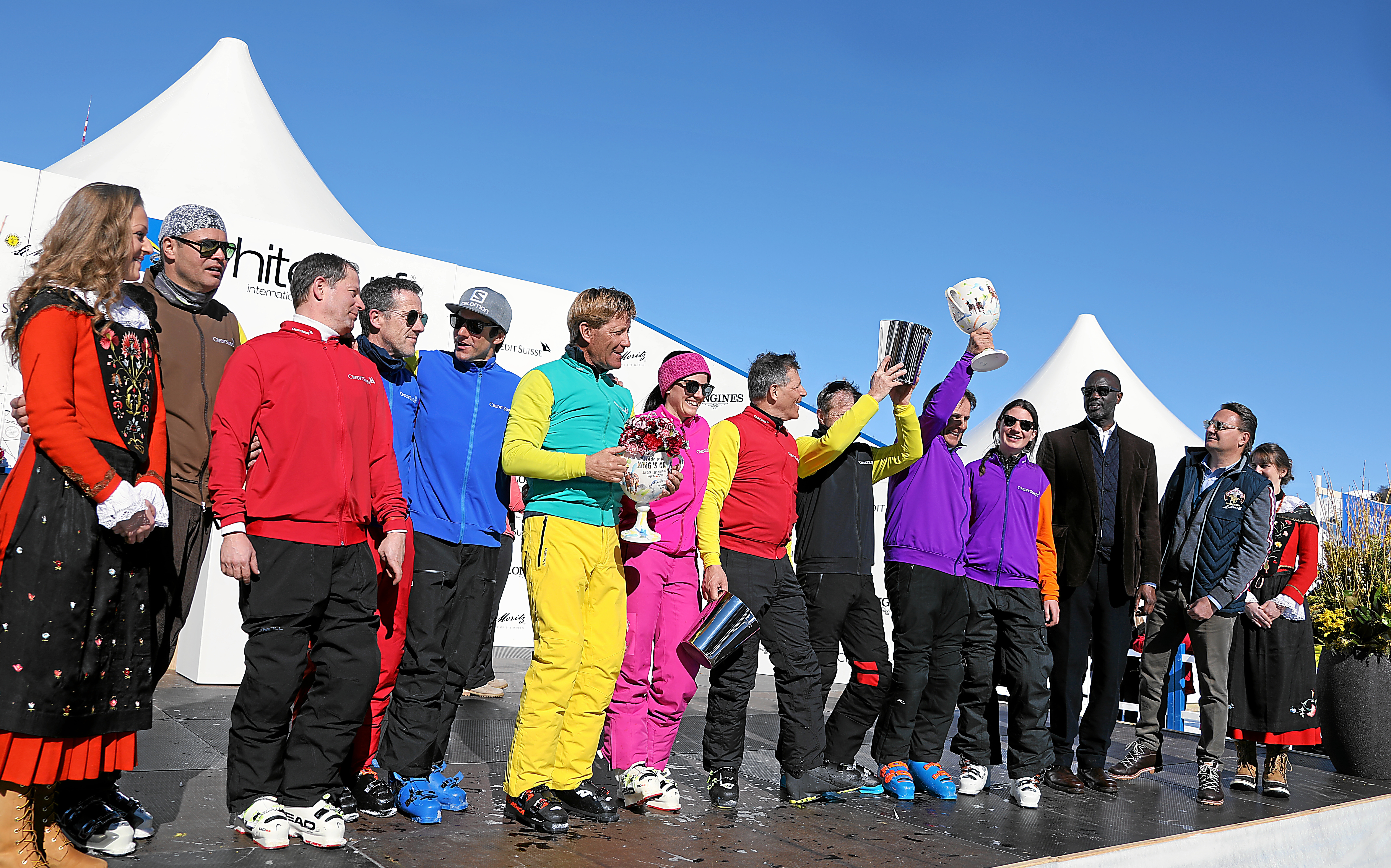 White Turf St. Moritz: Skikjoering \'Grand Prix Credit Suisse\'
